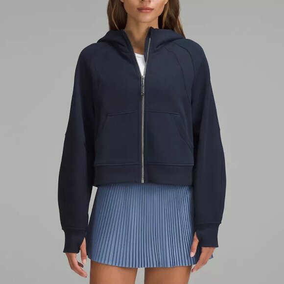 Lululemon Scuba Oversized Full-Zip Hoodie Jacket In True Navy - Picture 1 of 1